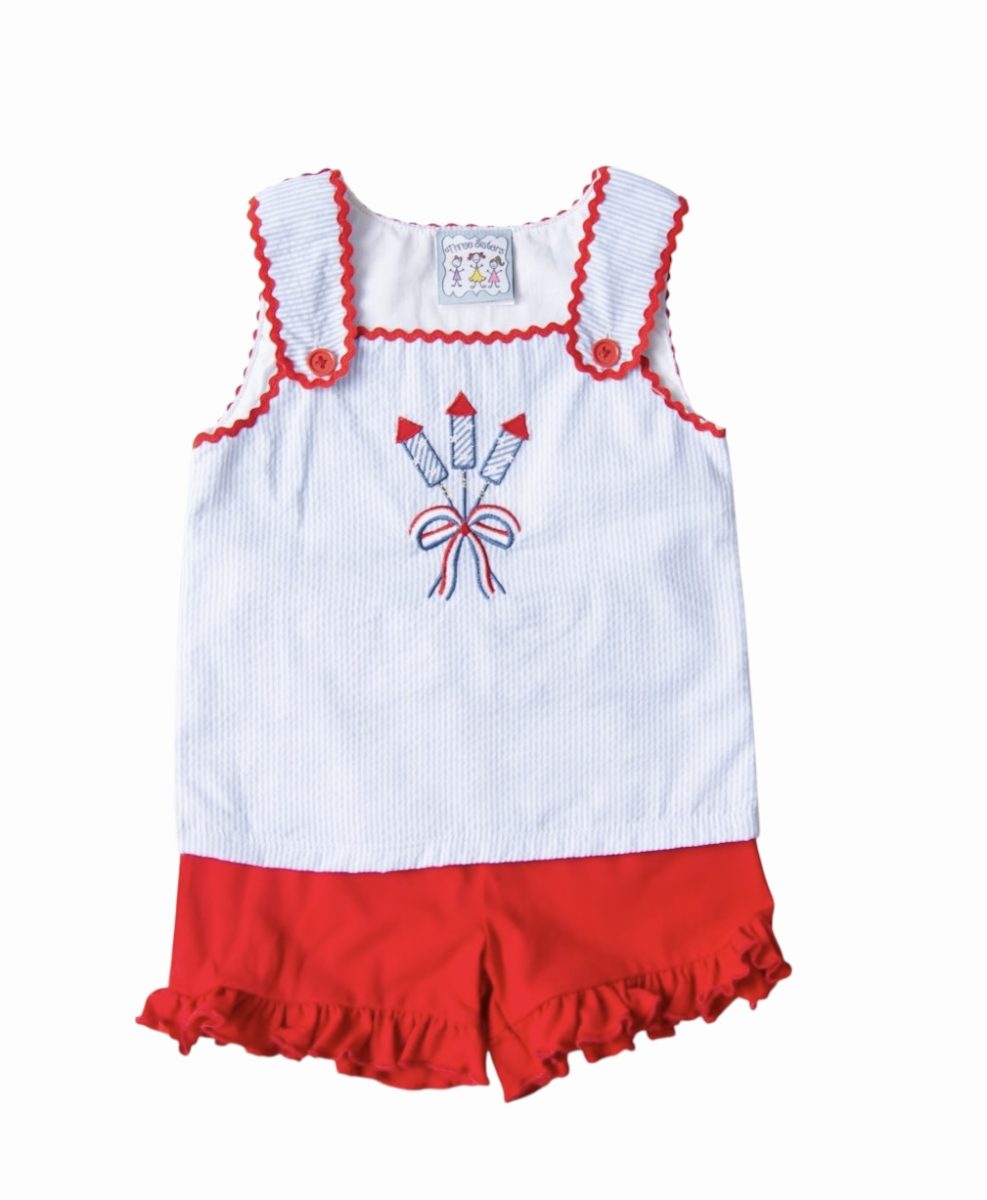 Fireworks Shorts Set